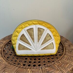 Betsey Johnson Lemon Cosmetic Bag